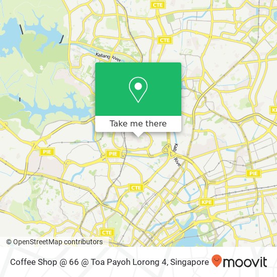 Coffee Shop @ 66 @ Toa Payoh Lorong 4 map
