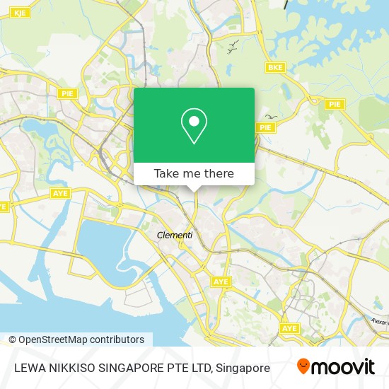 LEWA NIKKISO SINGAPORE PTE LTD地图