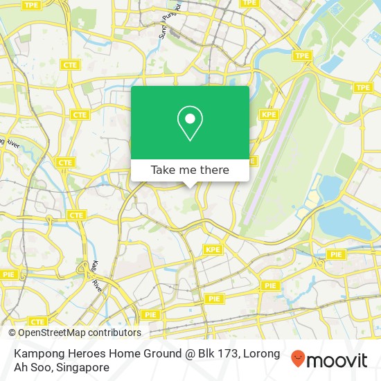 Kampong Heroes Home Ground @ Blk 173, Lorong Ah Soo map