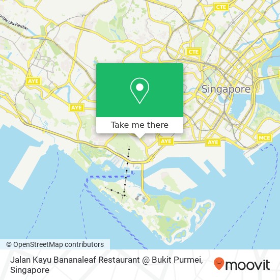 Jalan Kayu Bananaleaf Restaurant @ Bukit Purmei map