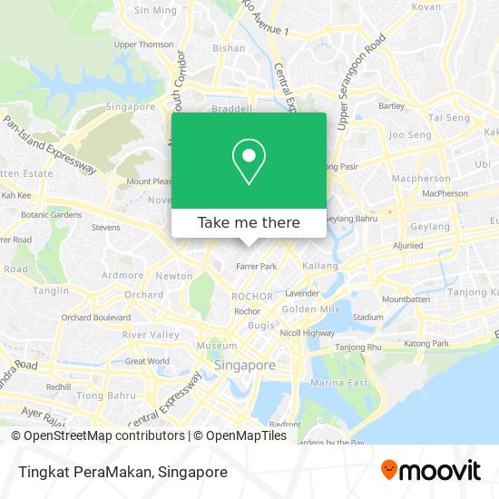 Tingkat PeraMakan地图