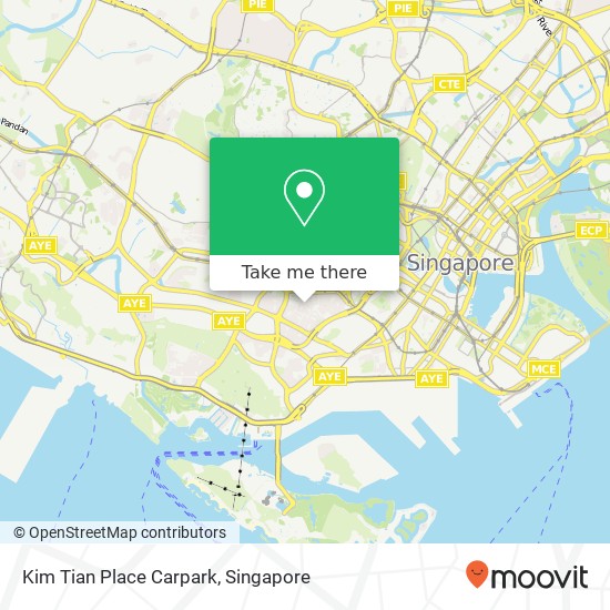 Kim Tian Place Carpark map