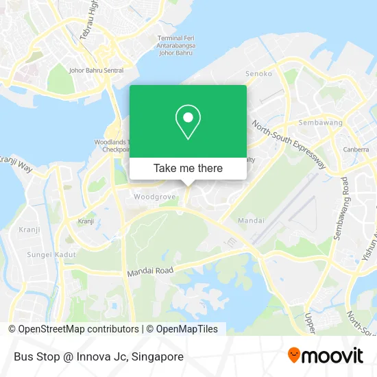 Bus Stop @ Innova Jc map