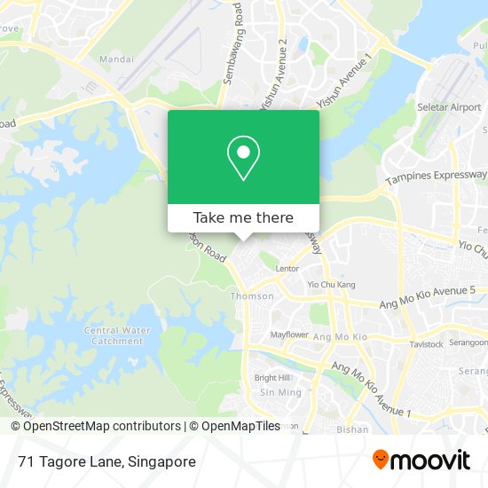 71 Tagore Lane map