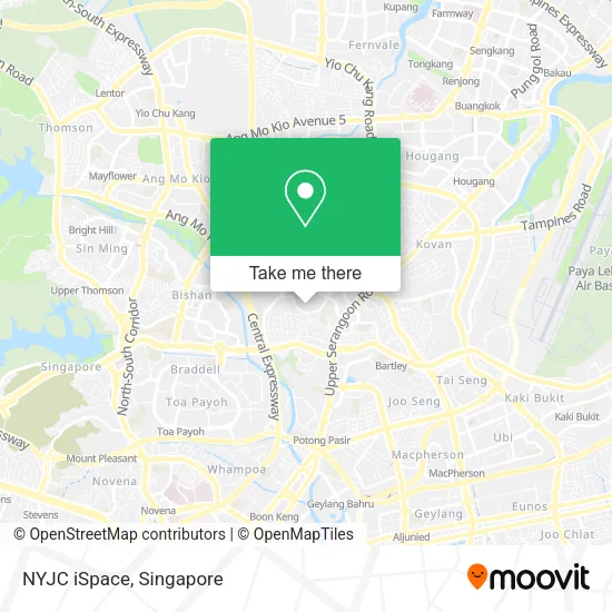 NYJC iSpace map