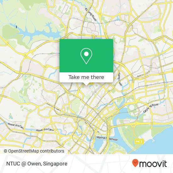 NTUC @ Owen地图