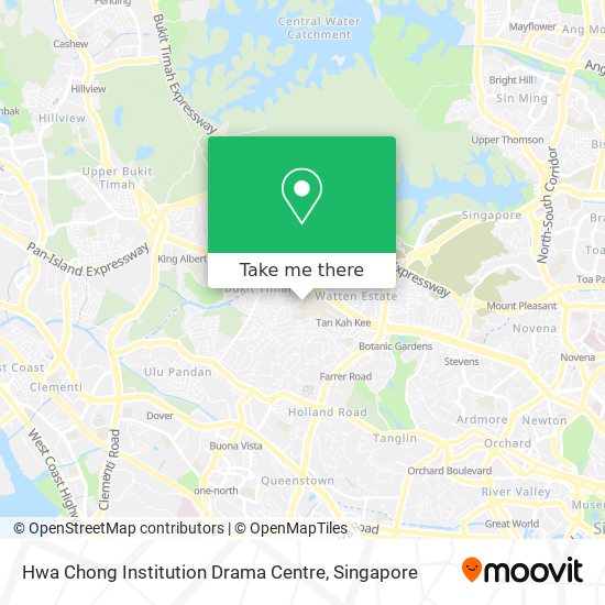 Hwa Chong Institution Drama Centre map