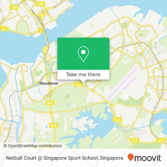 Netball Court @ Singapore Sport School地图