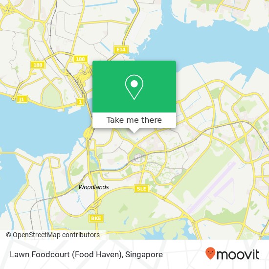 Lawn Foodcourt (Food Haven) map
