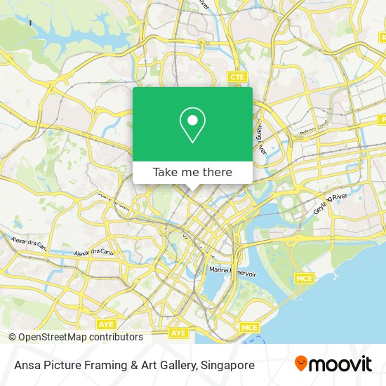 Ansa Picture Framing & Art Gallery map