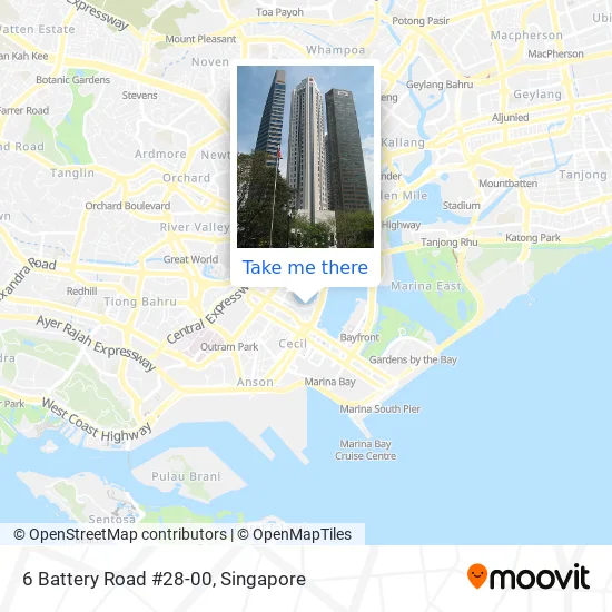 6 Battery Road #28-00 map