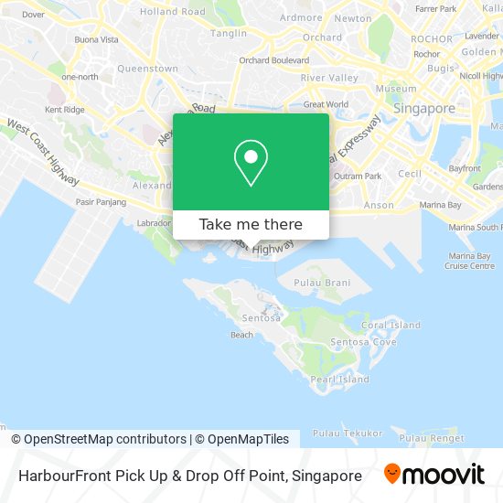 HarbourFront Pick Up & Drop Off Point地图