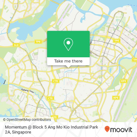 Momentum @ Block 5 Ang Mo Kio Industrial Park 2A map