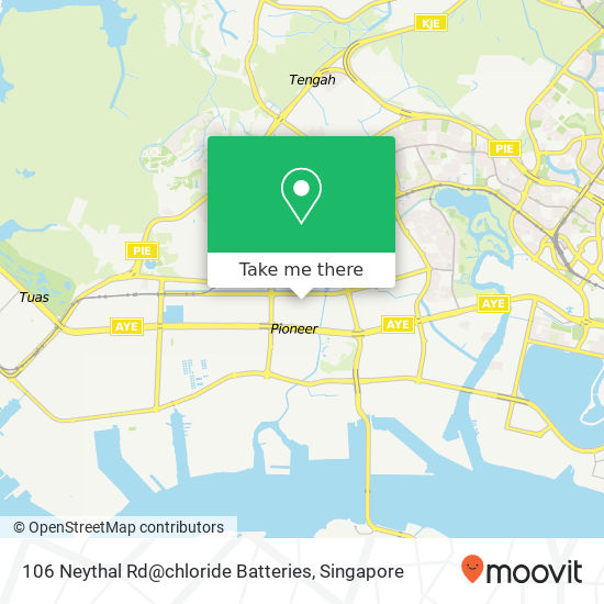 106 Neythal Rd@chloride Batteries map