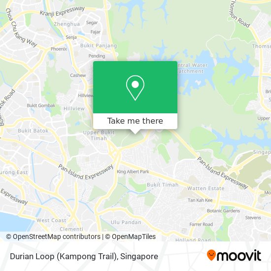Durian Loop (Kampong Trail) map