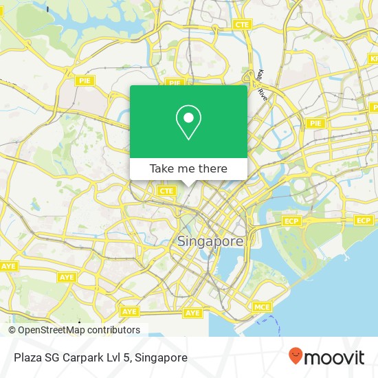 Plaza SG Carpark Lvl 5 map