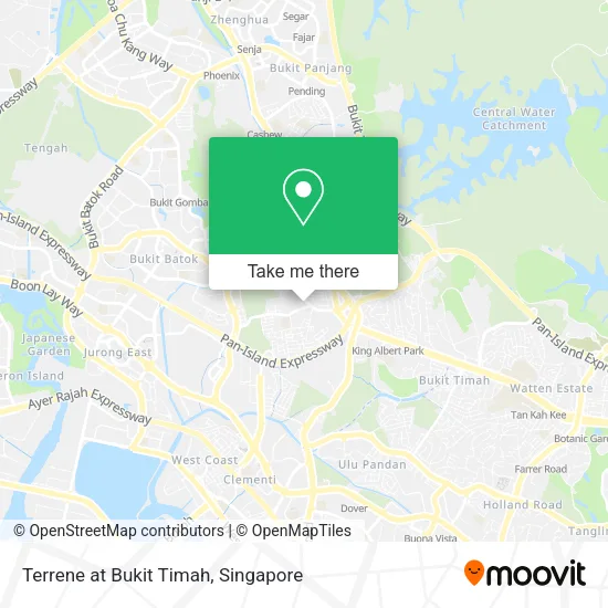 Terrene at Bukit Timah map