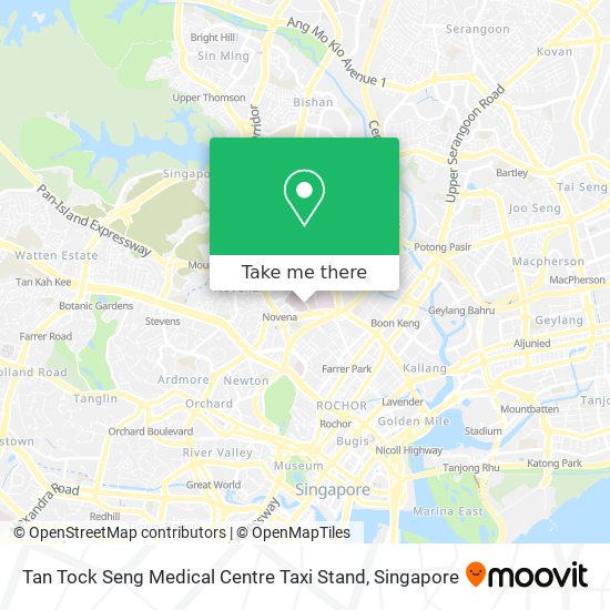 Tan Tock Seng Medical Centre Taxi Stand地图