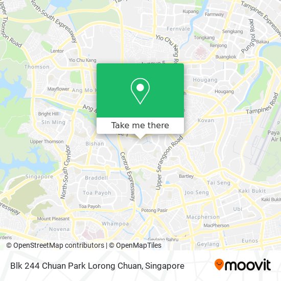 The Chuan Park Condo location