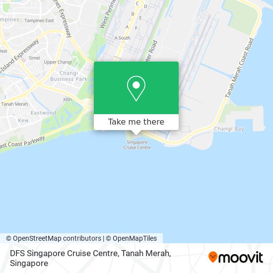 DFS Singapore Cruise Centre, Tanah Merah map