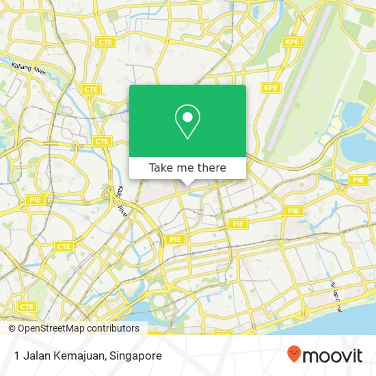 1 Jalan Kemajuan地图