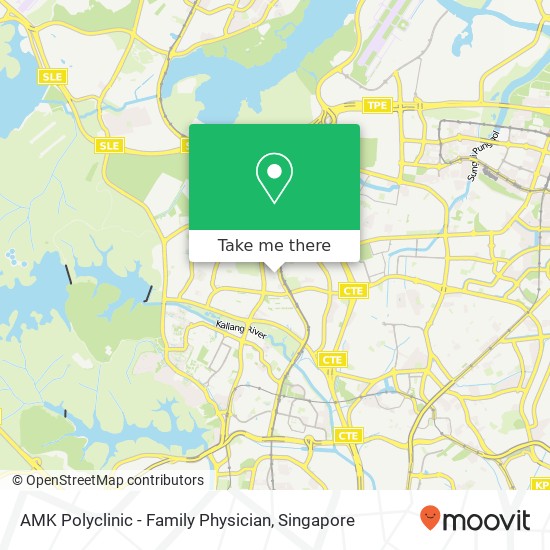 AMK Polyclinic - Family Physician map