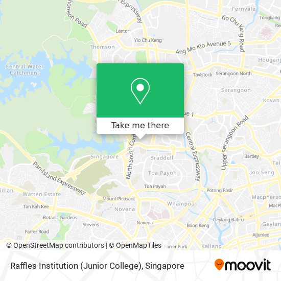 Raffles Institution (Junior College)地图