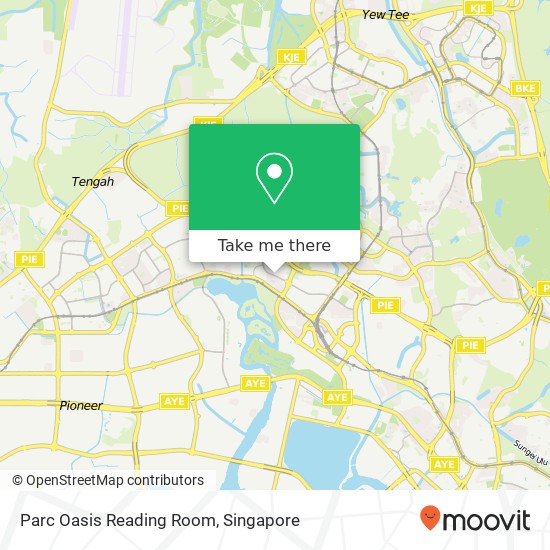 Parc Oasis Reading Room map