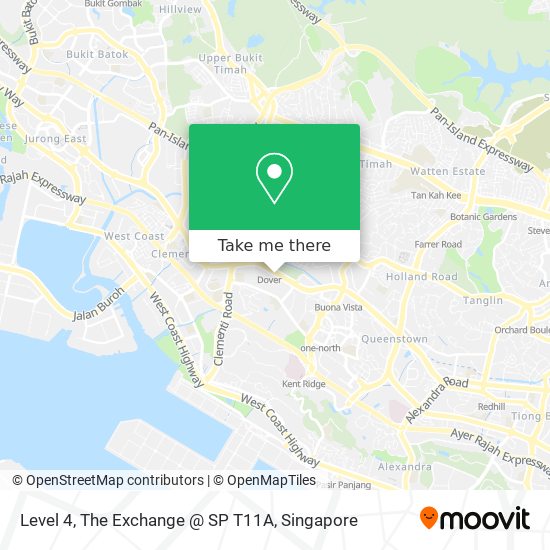 Level 4, The Exchange @ SP T11A map