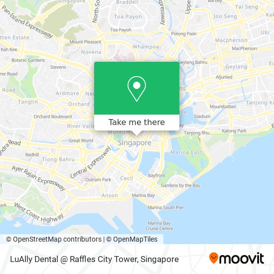 LuAlly Dental @ Raffles City Tower map