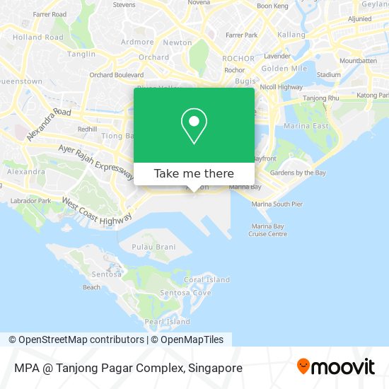 MPA @ Tanjong Pagar Complex map