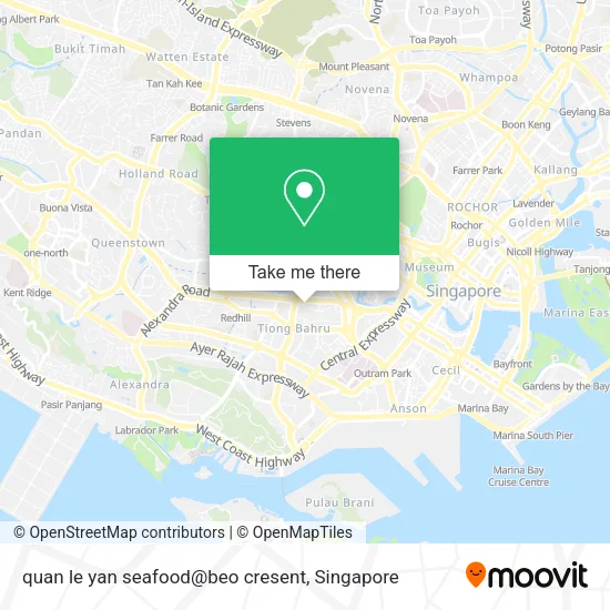 quan le yan seafood@beo cresent map