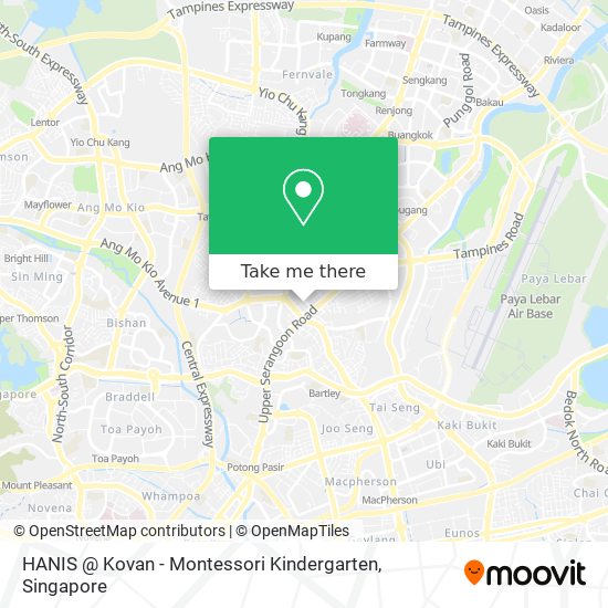 HANIS @ Kovan - Montessori Kindergarten map