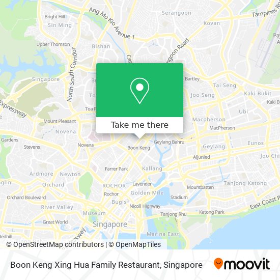 Boon Keng Xing Hua Family Restaurant map