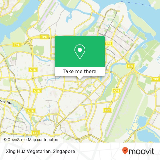 Xing Hua Vegetarian map