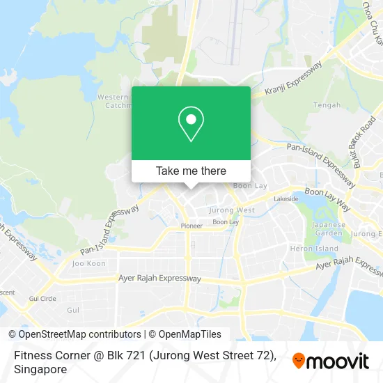 Fitness Corner @ Blk 721 (Jurong West Street 72) map
