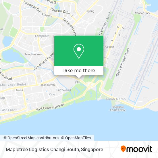 Mapletree Logistics Changi South地图