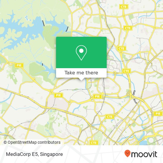 MediaCorp E5 map