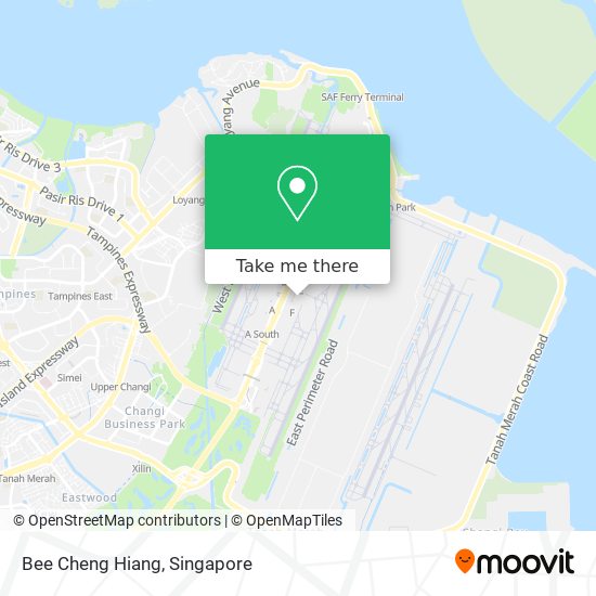 Bee Cheng Hiang map