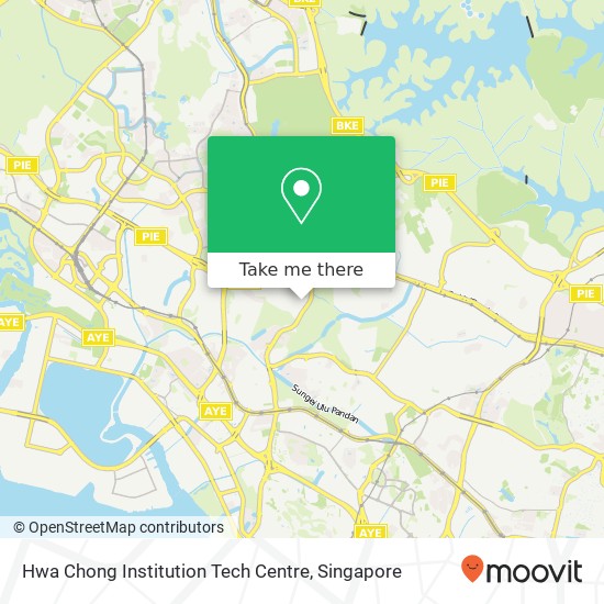 Hwa Chong Institution Tech Centre map