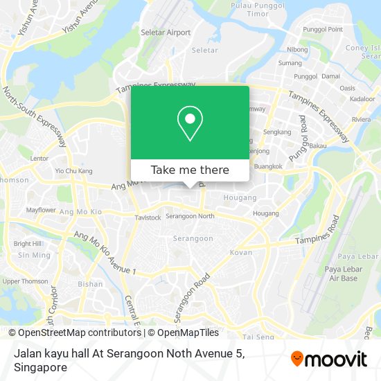 Jalan kayu hall At Serangoon Noth Avenue 5 map