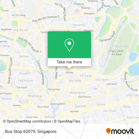 Bus Stop 62079 map