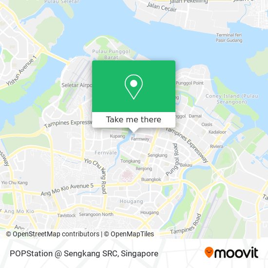 POPStation @ Sengkang SRC map