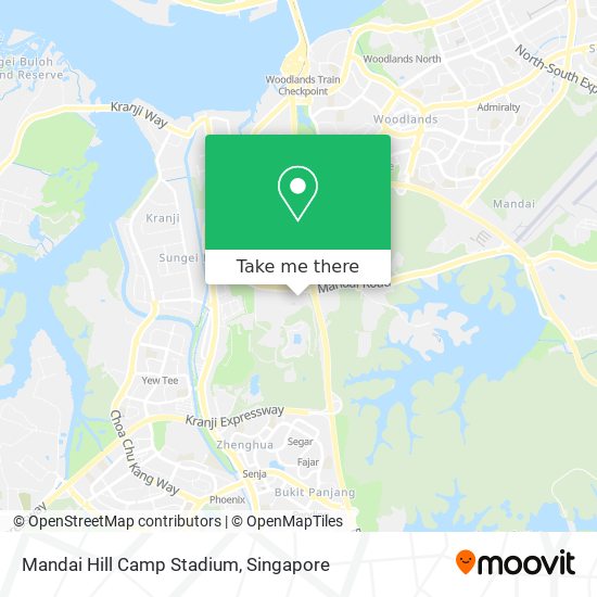 Mandai Hill Camp Stadium map