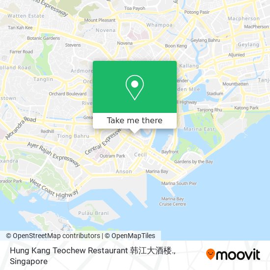 Hung Kang Teochew Restaurant 韩江大酒楼. map