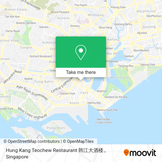 Hung Kang Teochew Restaurant 韩江大酒楼.地图