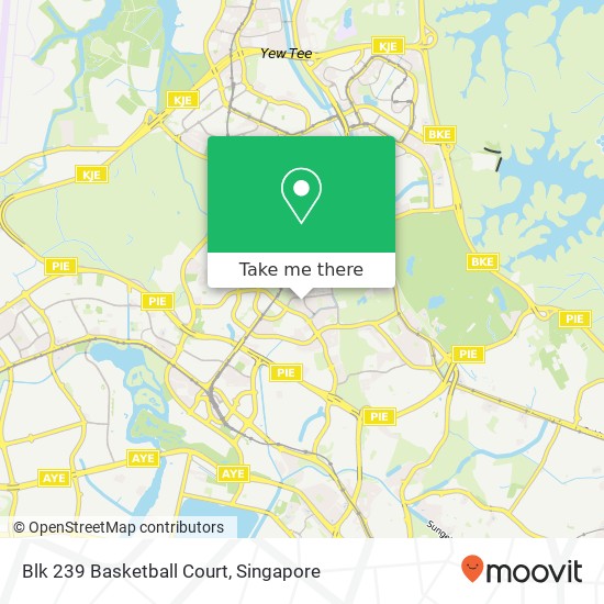 Blk 239 Basketball Court map