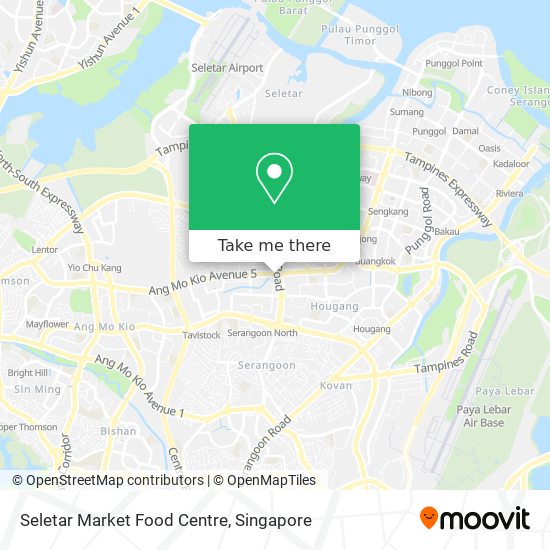 Seletar Market Food Centre map