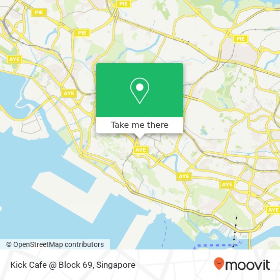 Kick Cafe @ Block 69地图