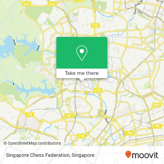 Singapore Chess Federation map